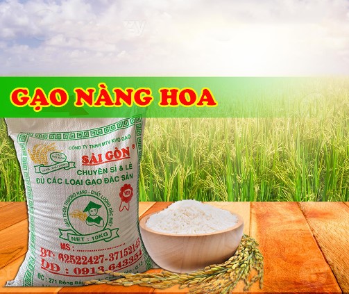 Địa chỉ gạo nàng hoa Gò Công